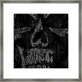 Macabre Skull Framed Print