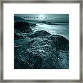 Moonlit Beach #1 Framed Print