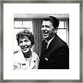 Nancy Reagan, Ronald Reagan #1 Framed Print