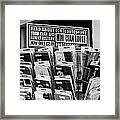 Selection Of Scottish And Irish Clan History Books In A Shop In Scotland Uk #1 Framed Print