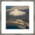 Snowcovered Volcano Andes Chile #1 Framed Print