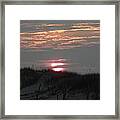 Sunrise Over Carova Framed Print