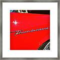 #thunderbird #woodwarddreamcruise #1 Framed Print