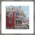 Victorian Afternoon Cape May Framed Print