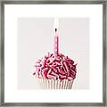 Birthday Cupcake #11 Framed Print