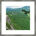 12702 Cathedral Ledge Framed Print