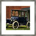 1917 Detroit Electric Model 68 Framed Print