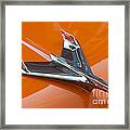 1956 Chevy Bel Air Hood Ornament I Framed Print