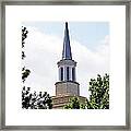 1st Presbyterian Steeple Framed Print