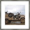 A Pink Panther Land Rover #2 Framed Print