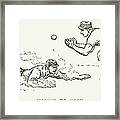 Baseball Players, 1889 #2 Framed Print