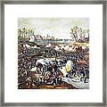 Battle Of Shiloh, 1862 #2 Framed Print