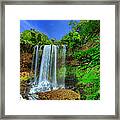 Dambri Waterfall #2 Framed Print