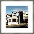 Historic Niles District In California Near Fremont . Main Street . Niles Boulevard . 7d10676 #2 Framed Print