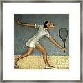 Tennis #2 Framed Print