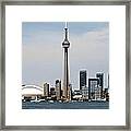 Toronto Skyline #2 Framed Print