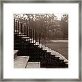 28 Up And Down Steps Framed Print