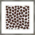 Brown Abstract #4 Framed Print