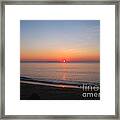 Coucher De Soleil #3 Framed Print