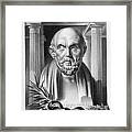 Hippocrates, Greek Physician, Father #3 Framed Print