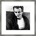 Rebel Without A Cause, James Dean, 1955 #3 Framed Print