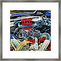 #amx #amc #motor #engine #chrome #4 Framed Print