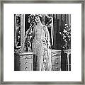 Silent Film Still: Woman #47 Framed Print