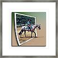 4h Horse Competition Framed Print