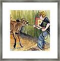 4h Series 1 Come On Framed Print