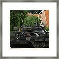 The Leopard 1a5 Mbt Of The Belgian Army #5 Framed Print