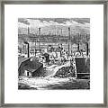 Brooklyn Bridge, 1870 #6 Framed Print