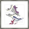 Feminine Shoes #7 Framed Print