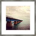 7 Miles Bridge, Fl Framed Print