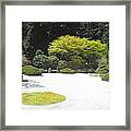 Portland Japanese Garden #7 Framed Print
