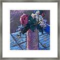 A Gift Of Peonies Framed Print