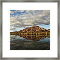 A Morning At Red Mountain Framed Print