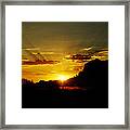 A Southwest Sunrise Framed Print