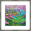 A Walk In The Park Framed Print