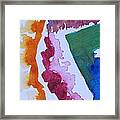 Abstract Colors Framed Print