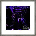 Abstract Invader Framed Print