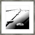 #abstract #lines In #blackandwhite. #bw Framed Print
