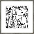 Abstract Postcard 1 Framed Print