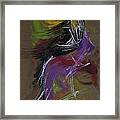 Abstract Woman Framed Print