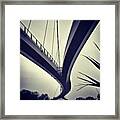 Across. Have A Good Sunday! #bridge Framed Print
