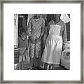 African American Mother With Her Two Framed Print