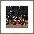 African Intore Dancers Framed Print