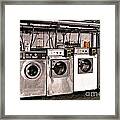 After Enlightenment The Laundry. Framed Print