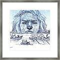 Alice Cries Me A Flood Framed Print