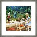 Alice In Wonderland Framed Print