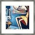 Alice In Yellow Framed Print
